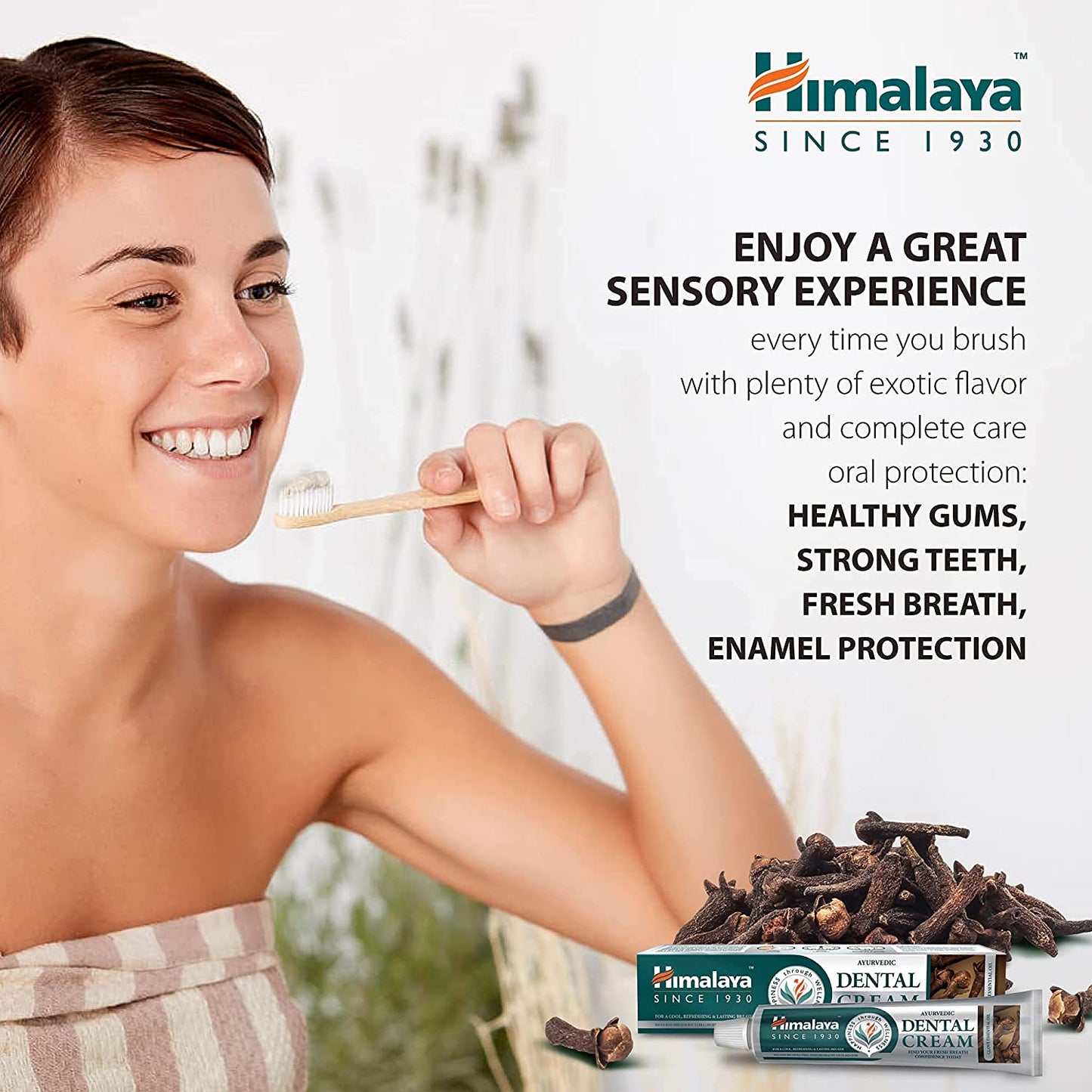 Himalaya Ayurvedic Dental Cream Herbal Toothpaste Clove Benefits