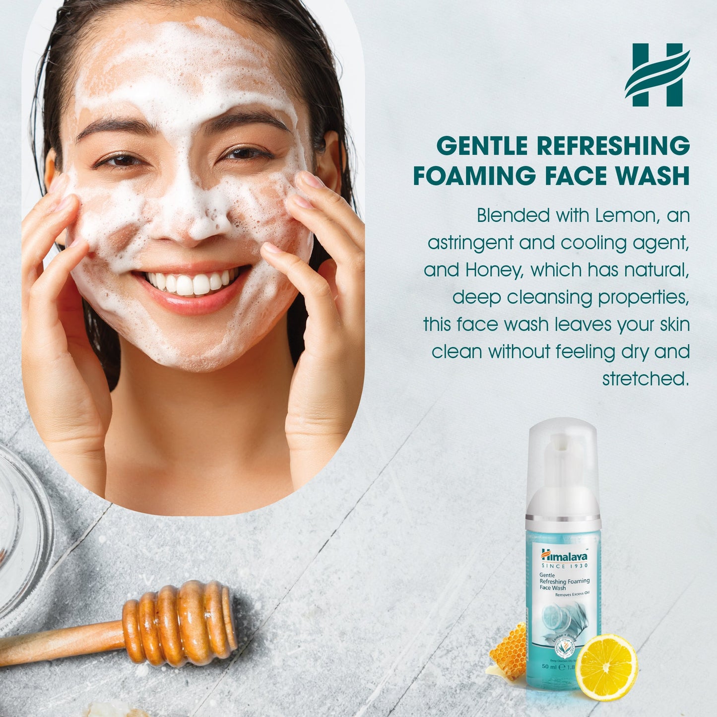 Himalaya Gentle Refreshing Foaming Face Wash - 50ml