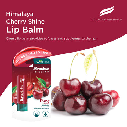 Himalaya Cherry Shine Lip Balm, 4.5g