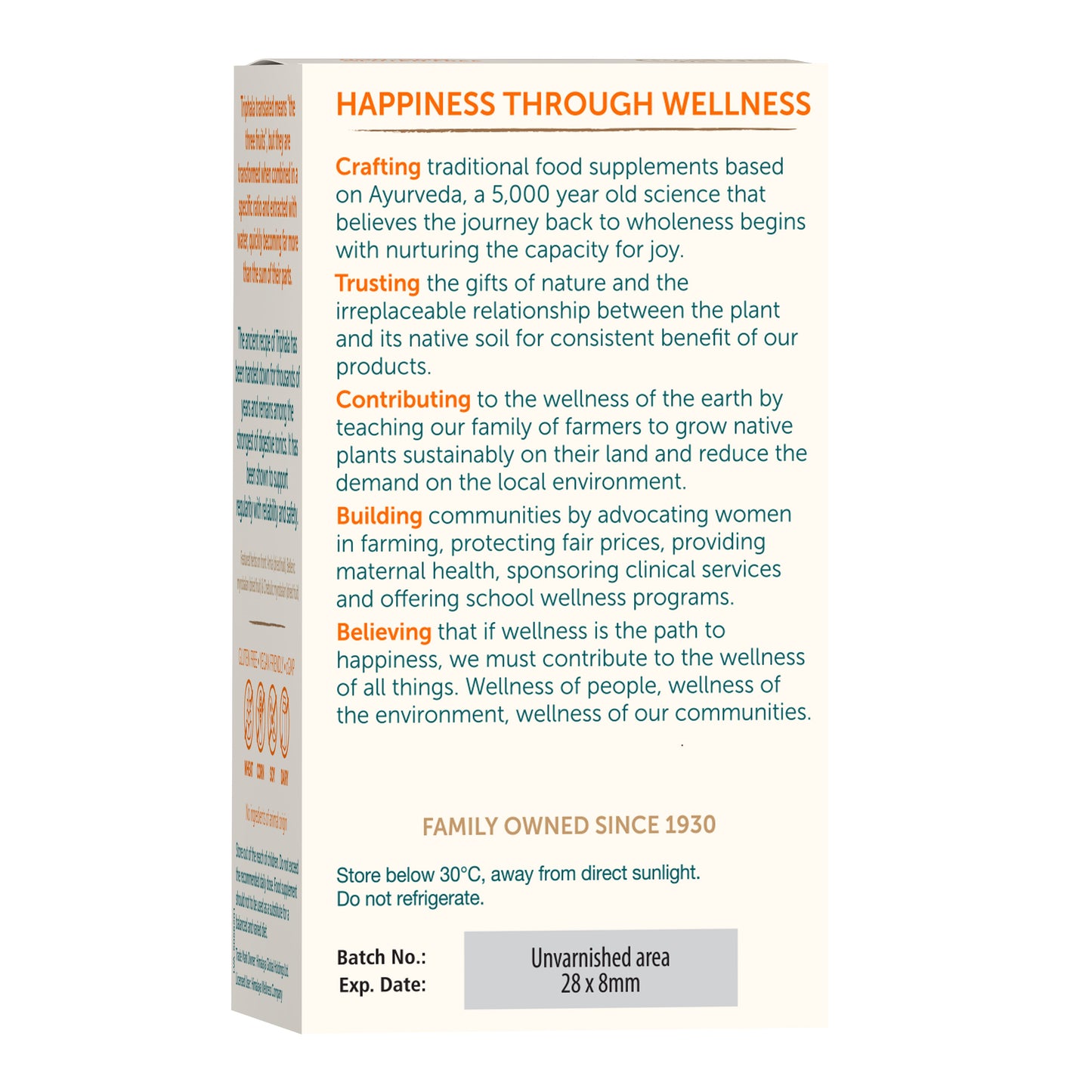 Organic Triphala